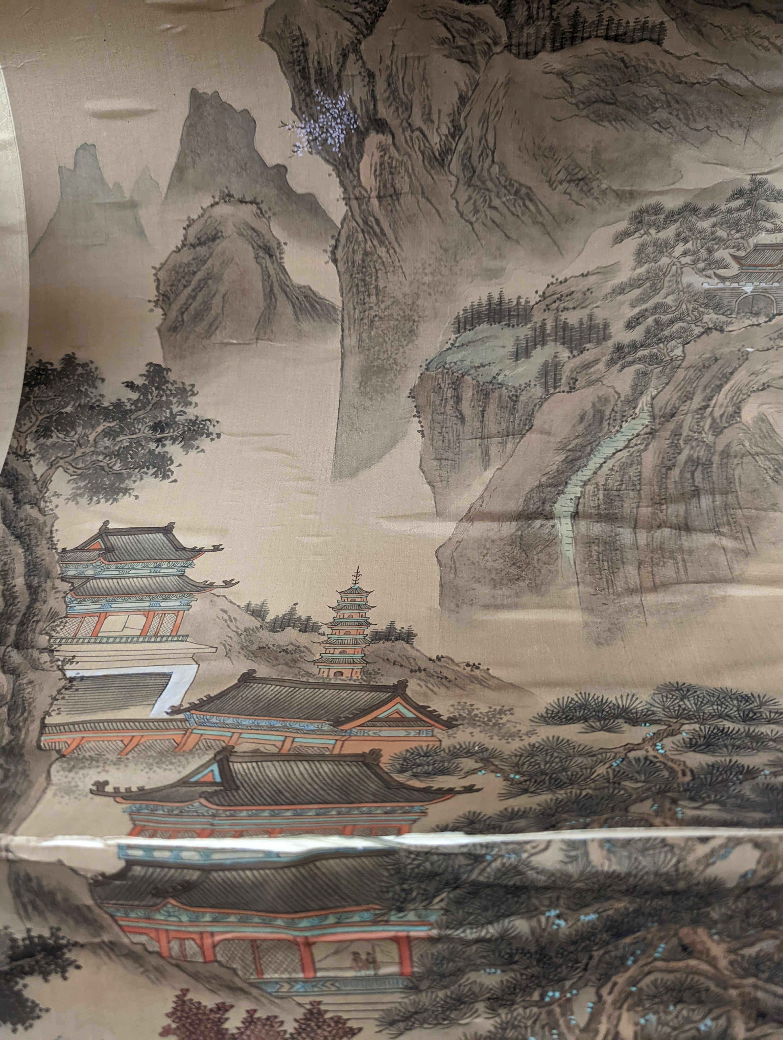 A 19th / 20th century Chinese scroll painting